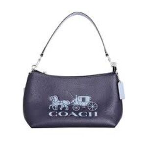 Coach - Clara Shoulder Bag In Pebble Leather Authentic